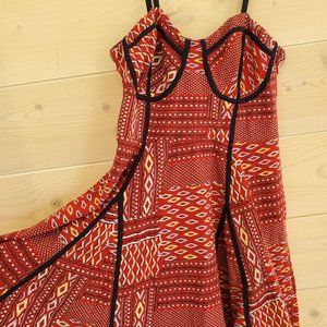 Western pattern dress - SO soft!